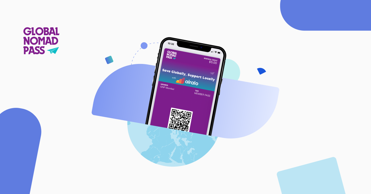 Global Nomad Pass logo and wallet pass